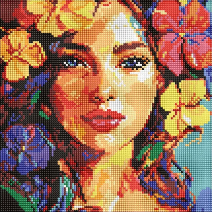 Алмазна мозаїка Тропічна мрія ©art_selena_ua AMO8264, 30x30 см