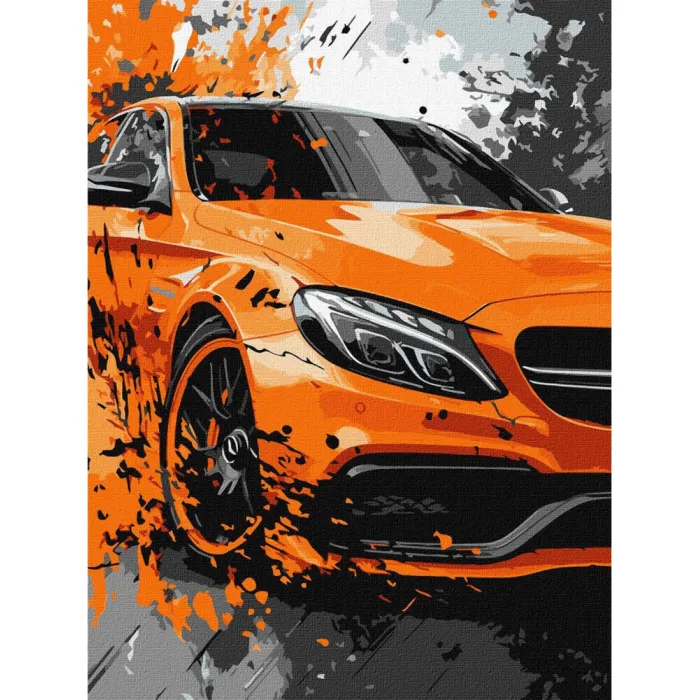 Картина за номерами Яскрава міць ©art_selena_ua KHO5154, 30x40 см