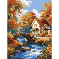 Картина за номерами Затишок у природі ©art_selena_ua KHO6354, 30x40 см
