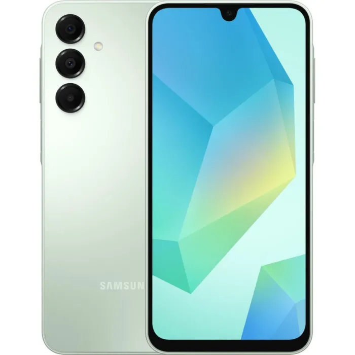 Смартфон Samsung Galaxy A16 (A165) 6.7" 4/128ГБ, 2SIM, 5000мА•год, зелений світлий SM-A165FLGBEUC