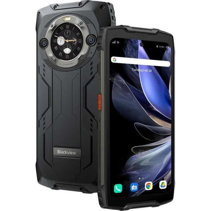Смартфон Blackview BV9300 Pro 6.7" 12/256ГБ, 2SIM, 15080мА•год, чорний UA