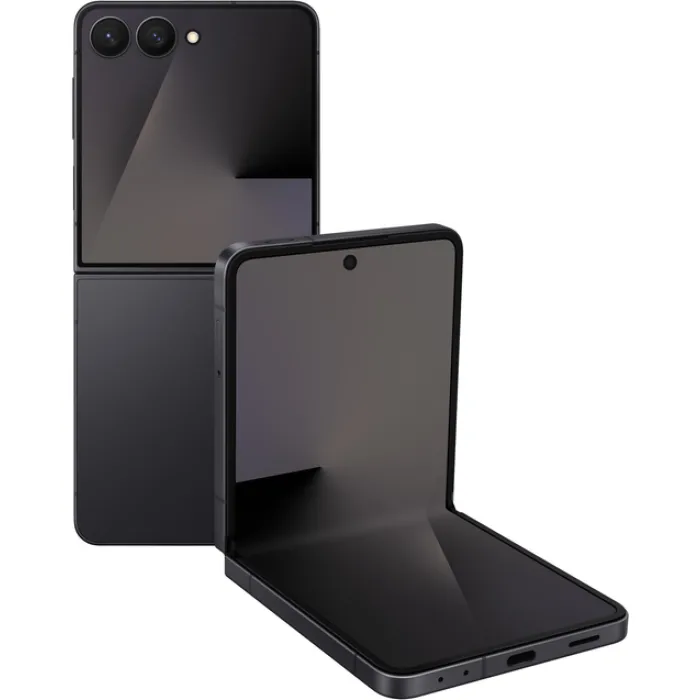 Смартфон Samsung Galaxy Flip 7 5G (F766) 6.9"/4.1"12/512ГБ, 1SIM, 4300мА•год, чорний глибокий SM-F766BZKHSEK