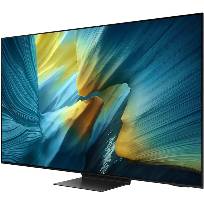 Телевізор 77" Samsung OLED 4K 100Hz (Up to 165Hz) Smart Tizen Black QE77S95FAUXUA