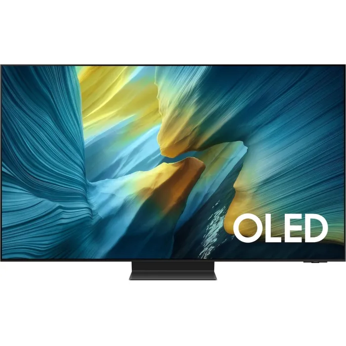 Телевізор 77" Samsung OLED 4K 100Hz (Up to 165Hz) Smart Tizen Black QE77S95FAUXUA