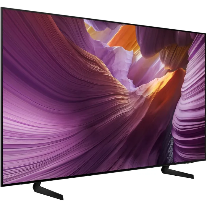 Телевізор 55" Samsung OLED 4K 100Hz Smart Tizen Black QE55S85FAUXUA