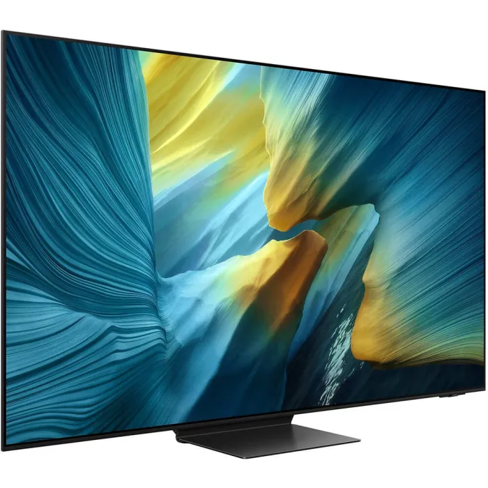 Телевізор 55" Samsung OLED 4K 100Hz (Up to 165Hz) Smart Tizen Black QE55S95FAUXUA