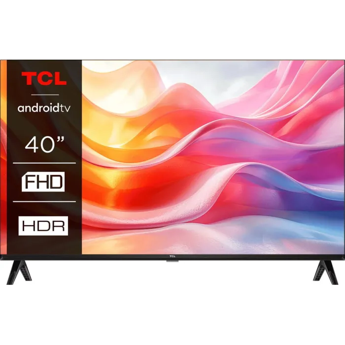 Телевізор 40" TCL LED FHD 60Hz Smart Android TV Black 40L5A