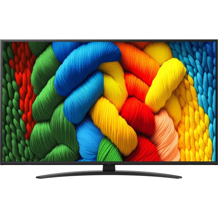 Телевізор 65" LG NanoCell 4K 60Hz Smart WebOS Black 65NANO81A6A