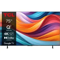 Телевізор 75" TCL QLED 4K 60Hz Smart Google TV Titan 75T7B