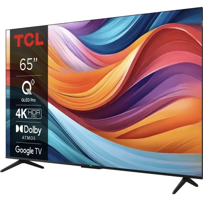 Телевізор 65" TCL QLED 4K 60Hz Smart Google TV Titan 65T7B