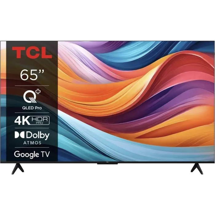 Телевізор 65" TCL QLED 4K 60Hz Smart Google TV Titan 65T7B