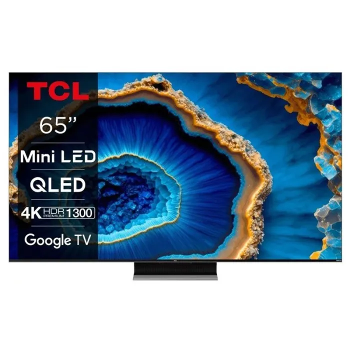 Телевізор 65" TCL MiniLED 4K 144Hz Smart Google TV Titan ONKYO sound 65MQLED80