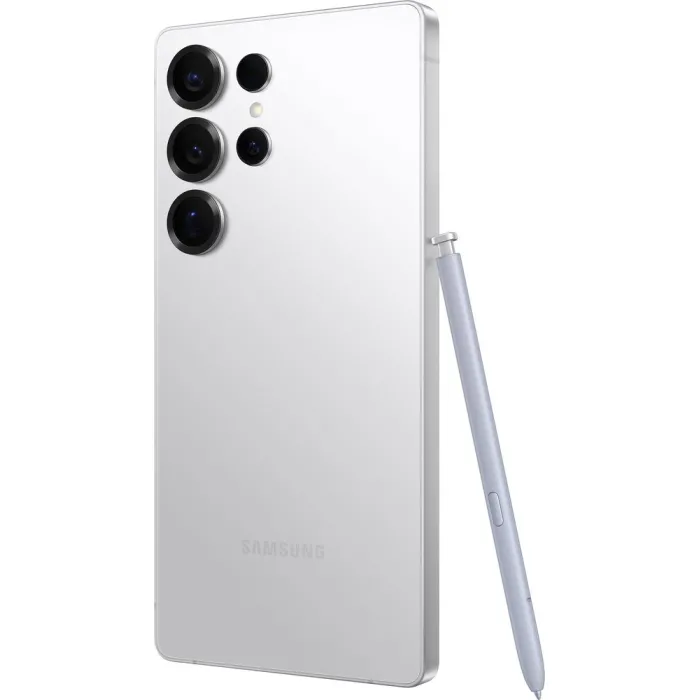 Смартфон Samsung Galaxy S25 Ultra 5G (S938) 6.9' 12/256ГБ, 2SIM, 5000мА•год, білий сріблястий титановий SM-S938BZSDEUC