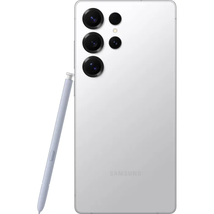 Смартфон Samsung Galaxy S25 Ultra 5G (S938) 6.9' 12/256ГБ, 2SIM, 5000мА•год, білий сріблястий титановий SM-S938BZSDEUC