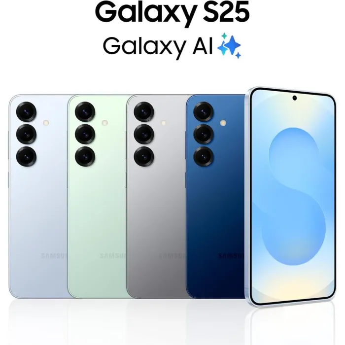 Смартфон Samsung Galaxy S25 5G (S931) 6.2' 12/512ГБ, 2SIM, 4000мА•год, синій сапфіровий SM-S931BDBHEUC