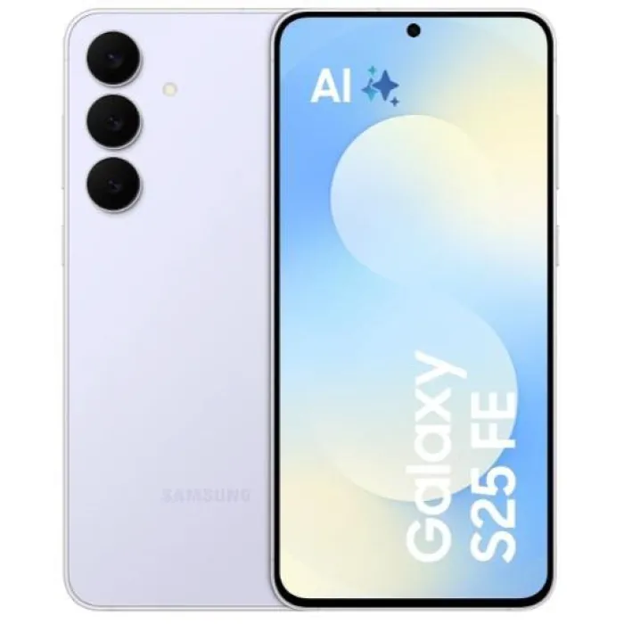 Смартфон Samsung Galaxy S25 FE 5G (S731) 6.7' 8/256ГБ, 2SIM, 4900мА•год, блакитний крижаний SM-S731BLBGEUC