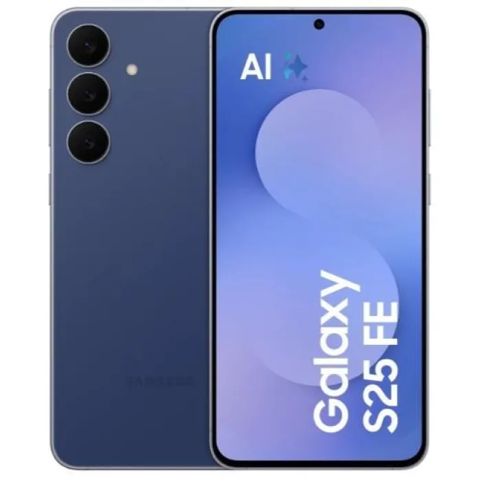 Смартфон Samsung Galaxy S25 FE 5G (S731) 6.7' 8/256ГБ, 2SIM, 4900мА•год, синій темний SM-S731BDBGEUC