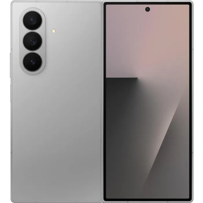 Смартфон Samsung Galaxy Fold 7 5G (F966) 8"/6.5" 12/256ГБ, 2SIM, 4400мА•год, сріблястий сірий SM-F966BZSBSEK