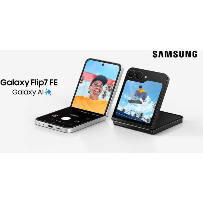 Смартфон Samsung Galaxy Flip 7 FE 5G (F761) 6.7"/3.4" 8/256ГБ, 1SIM, 4000мА•год, чорний SM-F761BZKHSEK