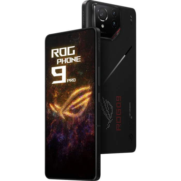 Смартфон ASUS ROG Phone 9 Pro AI2501 6.78" 16/512ГБ, 2SIM, 5800мА•год, чорний 90AI00S3-M000R0