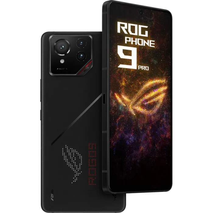 Смартфон ASUS ROG Phone 9 Pro AI2501 6.78" 16/512ГБ, 2SIM, 5800мА•год, чорний 90AI00S3-M000R0
