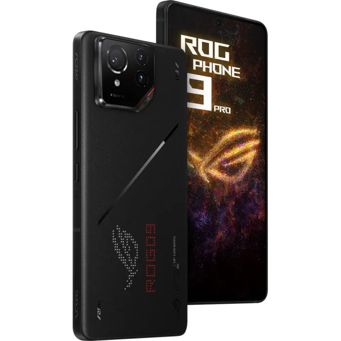 Смартфон ASUS ROG Phone 9 Pro AI2501 6.78" 16/512ГБ, 2SIM, 5800мА•год, чорний 90AI00S3-M000R0