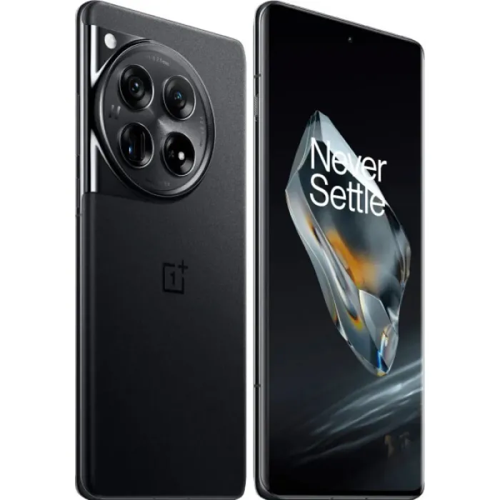 Смартфон OnePlus 12 5G (CPH2581) 6.82" 12/256GB, 2SIM, 5260мА•год, чорний 850041K