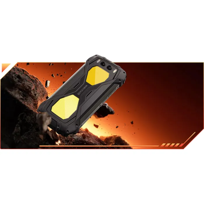 Смартфон Blackview BV7300 6.67" 6/256ГБ, 2SIM, 15000мА•год, чорний UA 6931548319030