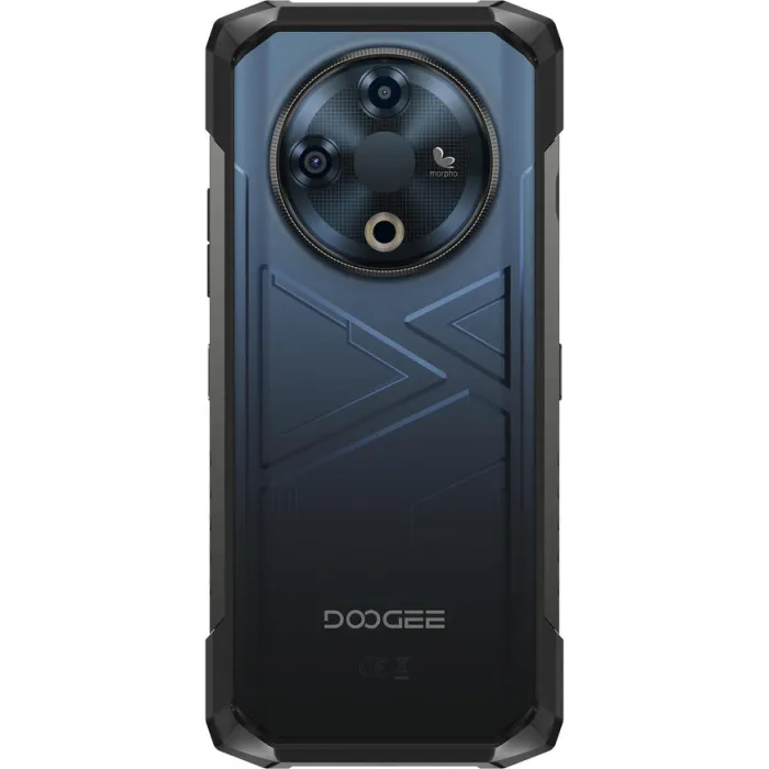 Смартфон Doogee Fire 6 6.56" 6/256ГБ, 2SIM, 10400мА•год, синій (з тепловізором) 6923740234310