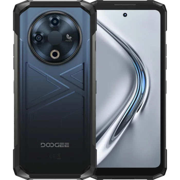 Смартфон Doogee Fire 6 6.56" 6/256ГБ, 2SIM, 10400мА•год, синій (з тепловізором) 6923740234310