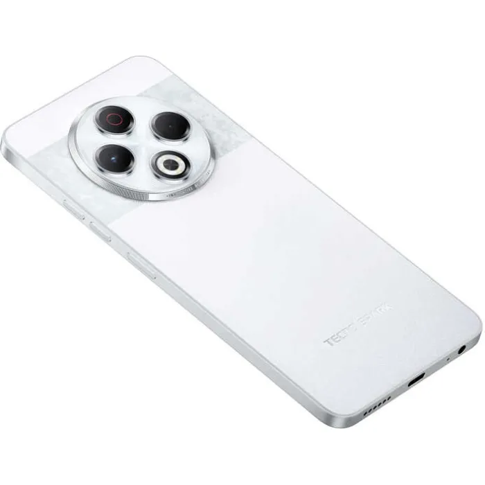 Смартфон TECNO Spark 30 (KL6) 6.78" 8/256ГБ, 2SIM, 5000мА•год, Astral Ice 4894947047916