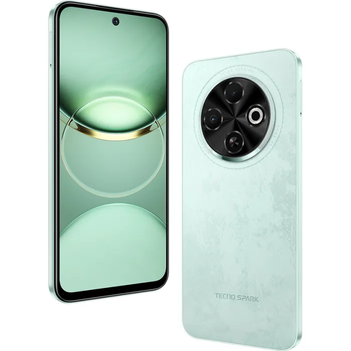 Смартфон TECNO Spark 30C (KL5n) 6.67" 6/128ГБ, 2SIM, 5000мА•год, Magic Skeen Green 4894947051814