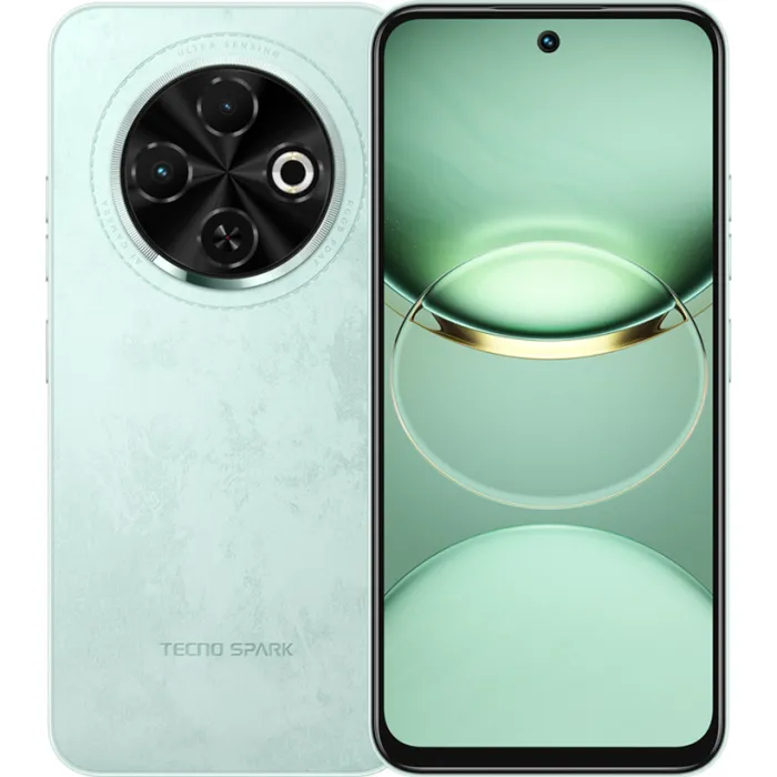 Смартфон TECNO Spark 30C (KL5n) 6.67" 6/128ГБ, 2SIM, 5000мА•год, Magic Skeen Green 4894947051814