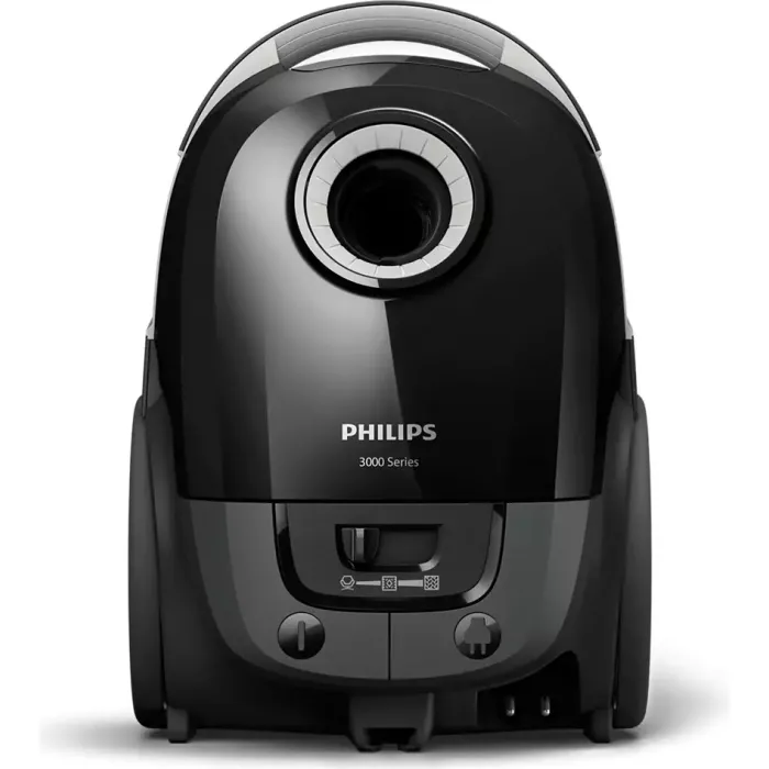 Пилосос Philips мішковий 3000 series, 900Вт, 3л, НЕРА, чорний XD3112/09