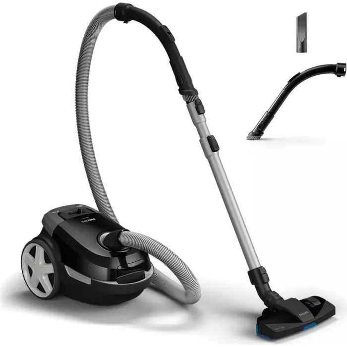 Пилосос Philips мішковий 3000 series, 900Вт, 3л, НЕРА, чорний XD3112/09