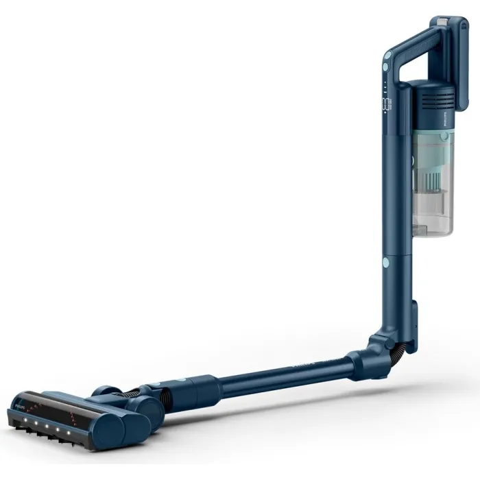 Пилосос Philips безпровідний Flex Series 5000, вологе прибирання, конт пил -0.27л, автон. робота до 60хв, PowerCyclone 10, сіро-зелений XC5244/10
