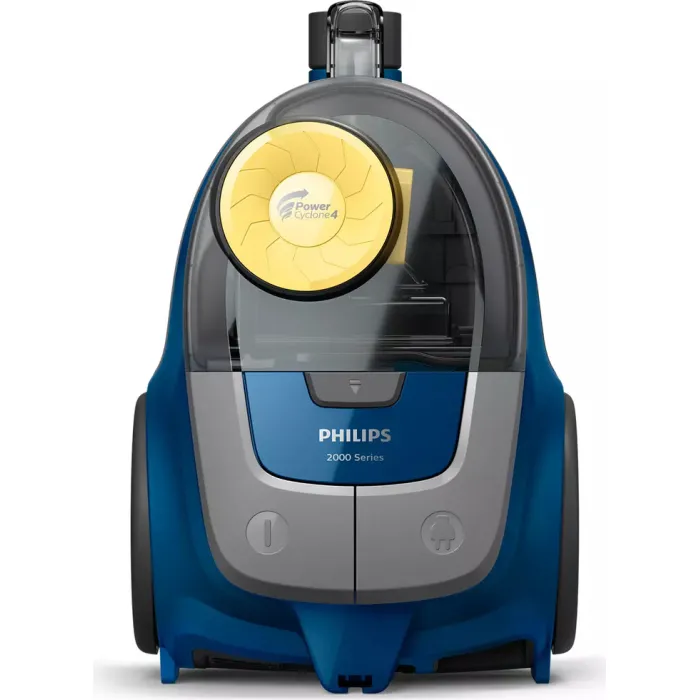 Пилосос Philips контейнерний 2000 series, 850Вт, конт пил -1,3л, мікрофібра, синьо-жовтий XB2125/09