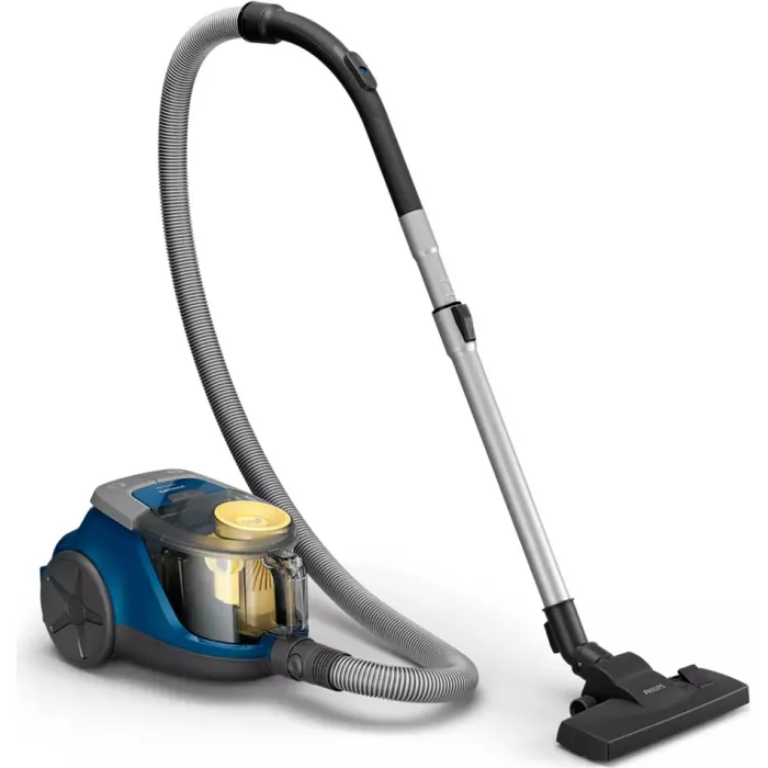 Пилосос Philips контейнерний 2000 series, 850Вт, конт пил -1,3л, мікрофібра, синьо-жовтий XB2125/09