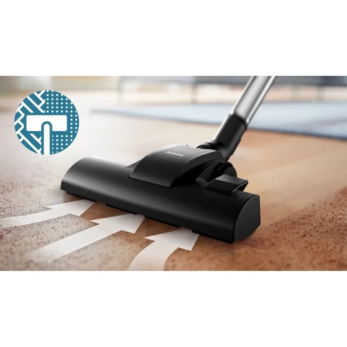 Пилосос Philips безмішковий Series 1000, 750Вт, конт пил -1.3л, вага-3.5кг, Super Clean Air, білий XB1111/10