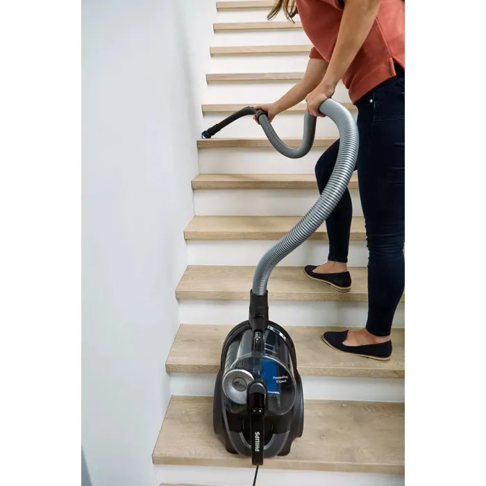 Пилосос Philips контейнерний 7000 series, 900Вт, конт пил -2л, НЕРА, турбощітка, синій FC9745/09