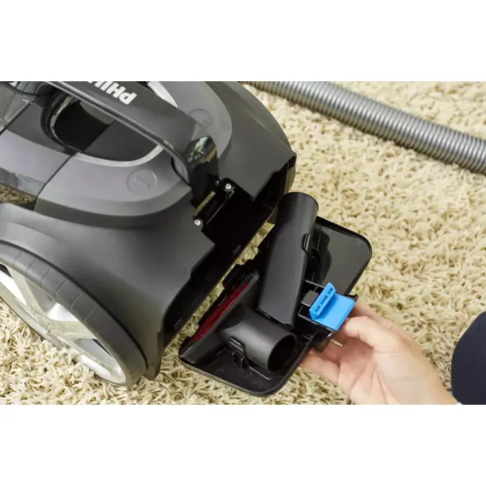Пилосос Philips контейнерний 7000 series, 900Вт, конт пил -2л, НЕРА, турбощітка, синій FC9745/09