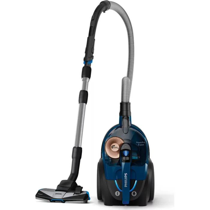 Пилосос Philips контейнерний 7000 series, 900Вт, конт пил -2л, НЕРА, турбощітка, синій FC9745/09