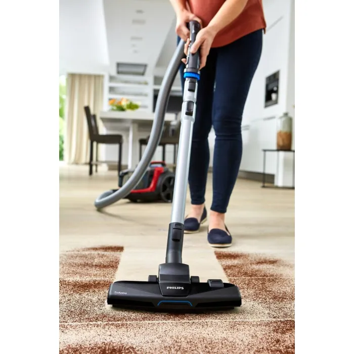 Пилосос Philips контейнерний PowerPro Expert, 900Вт, конт пил -2л, НЕРА, чорно-червоний FC9729/09