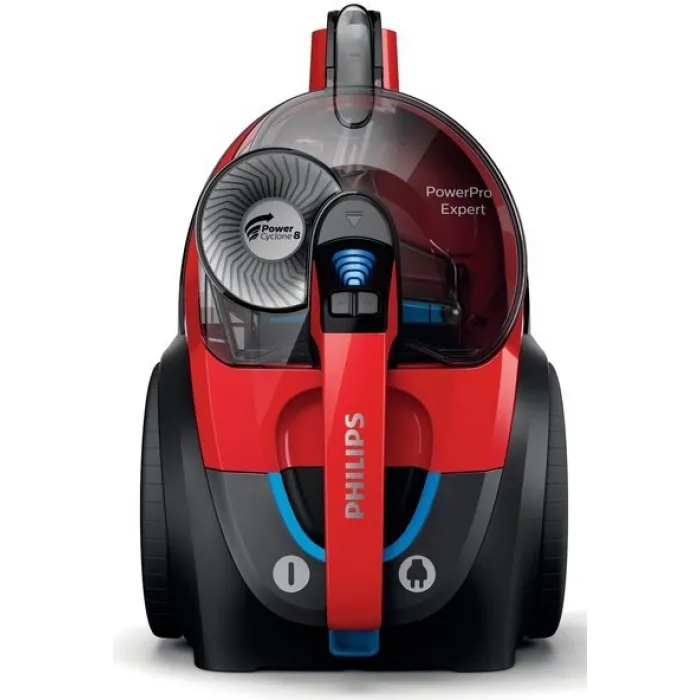 Пилосос Philips контейнерний PowerPro Expert, 900Вт, конт пил -2л, НЕРА, чорно-червоний FC9729/09