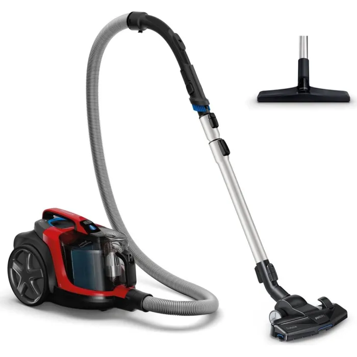 Пилосос Philips контейнерний PowerPro Expert, 900Вт, конт пил -2л, НЕРА, чорно-червоний FC9729/09