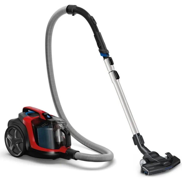 Пилосос Philips контейнерний PowerPro Expert, 900Вт, конт пил -2л, НЕРА, чорно-червоний FC9729/09