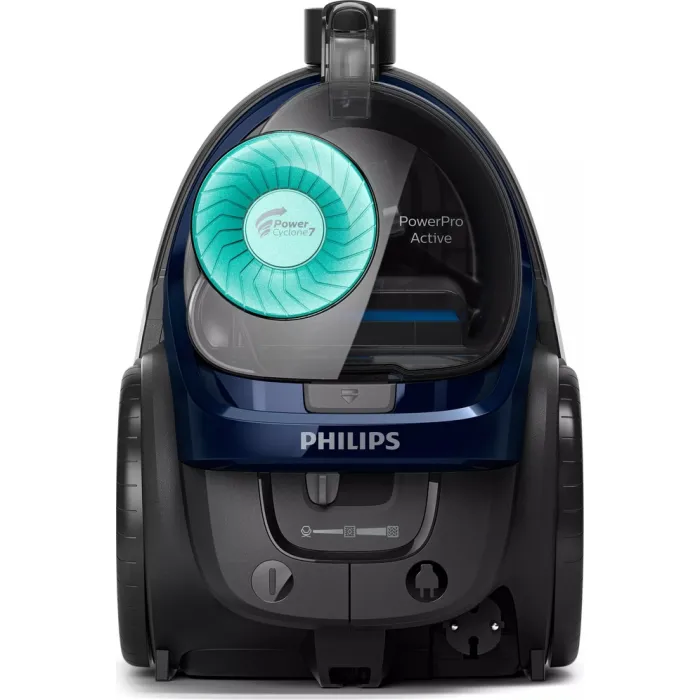 Пилосос Philips контейнерний 5000 series, 900Вт, конт пил -1,5л, НЕРА, турбощітка, синій FC9556/09