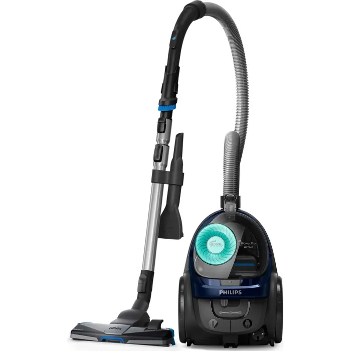 Пилосос Philips контейнерний 5000 series, 900Вт, конт пил -1,5л, НЕРА, турбощітка, синій FC9556/09