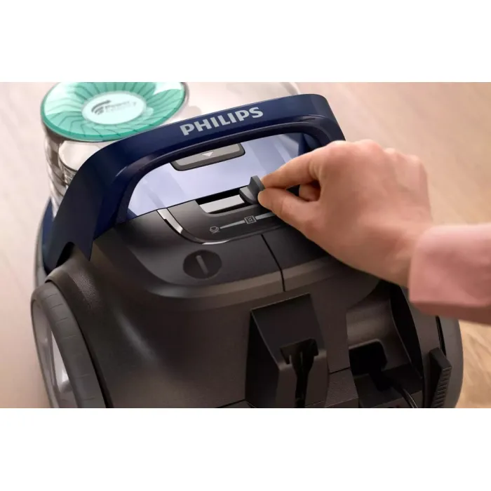 Пилосос Philips контейнерний 5000 Series, 900Вт, конт пил -1,5л, НЕРА, чорний FC9550/09