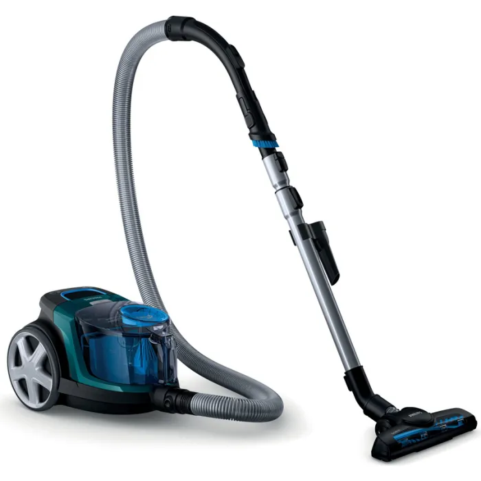Пилосос Philips контейнерний 3000 series , 900Вт, конт пил -1,5л, НЕРА, турбощітка, чорно-зелений FC9334/09